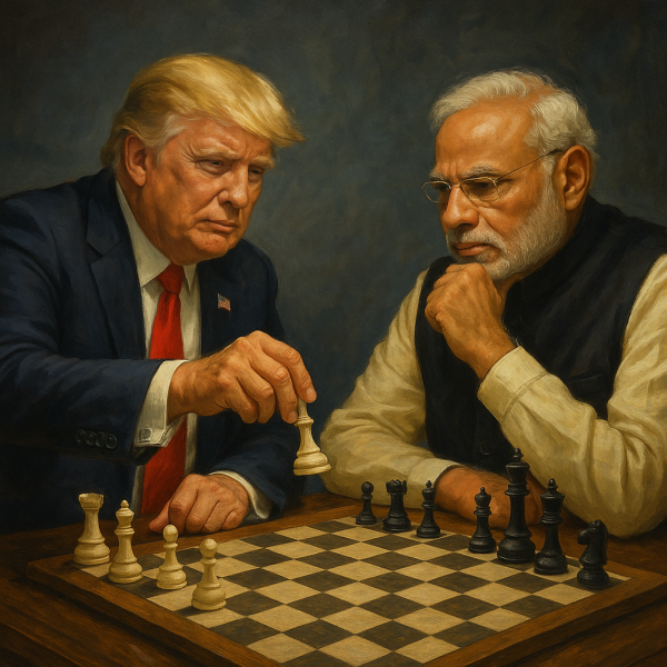Trumps All Out War on India