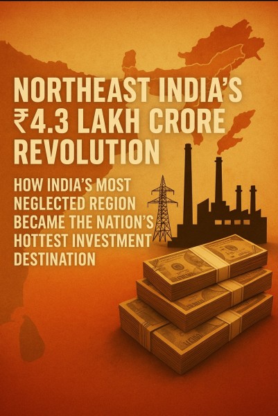 Northeast India's ₹4.3 Lakh Crore Revolution