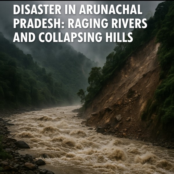 Disaster in Arunachal Pradesh: Raging Rivers and Collapsing Hills