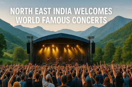 How North East India Became a Hub of Top World Concerts